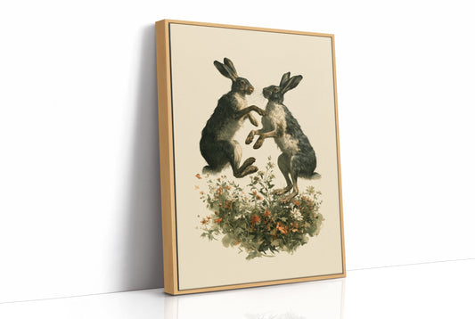 Hares in Bloom