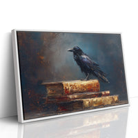 Raven's Perch Among Forgotten Tomes