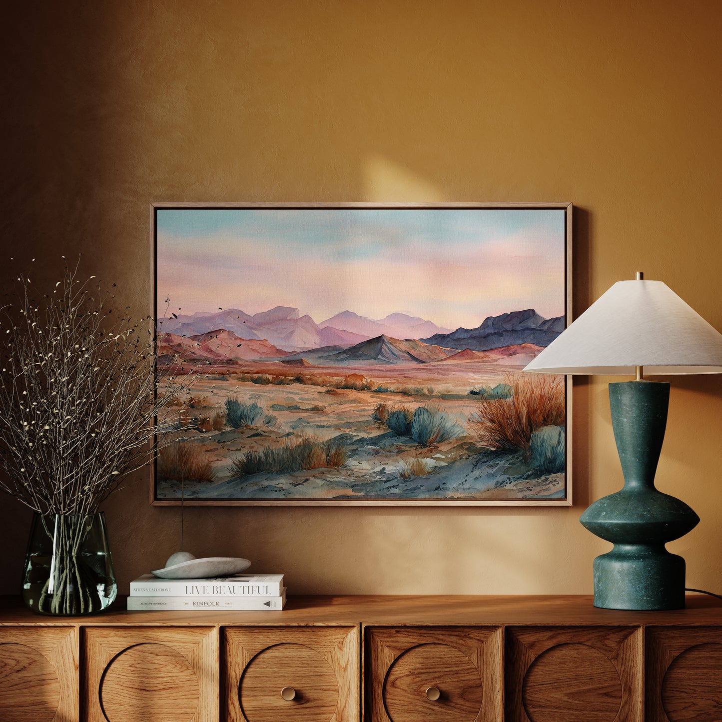 Dawn Paints The Desert's Wild Heart