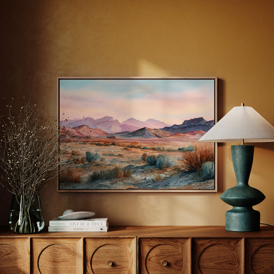 Dawn Paints The Desert's Wild Heart