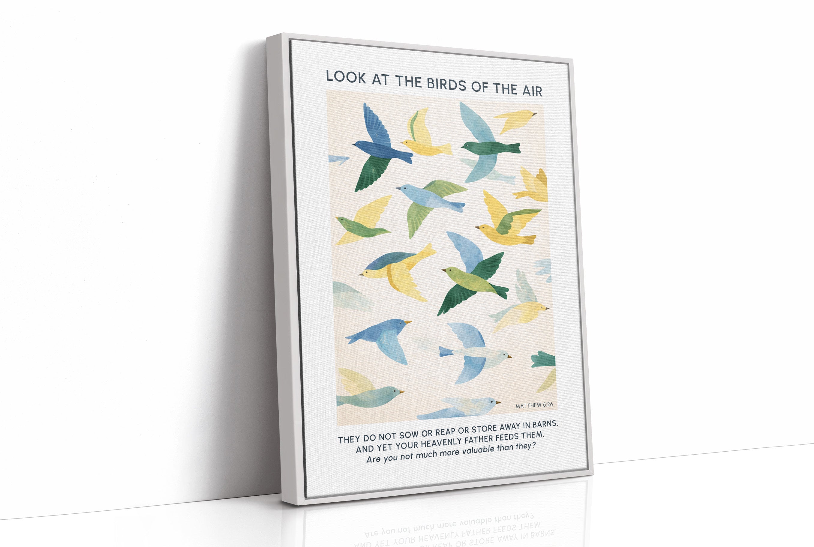 Faithful Flight: Watercolor Wings of Promise