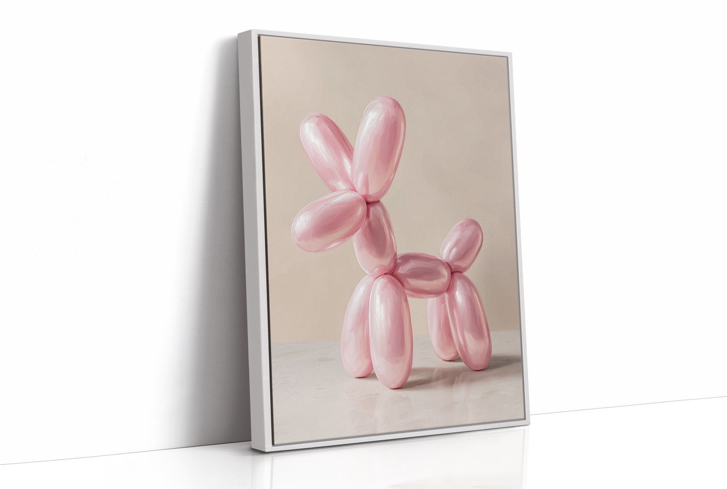 Pink Balloon Pup, Frozen Shine