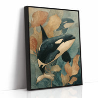 Two Orcas, One Current