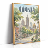 Atlanta in Watercolor