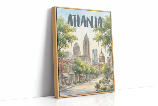 Atlanta in Watercolor