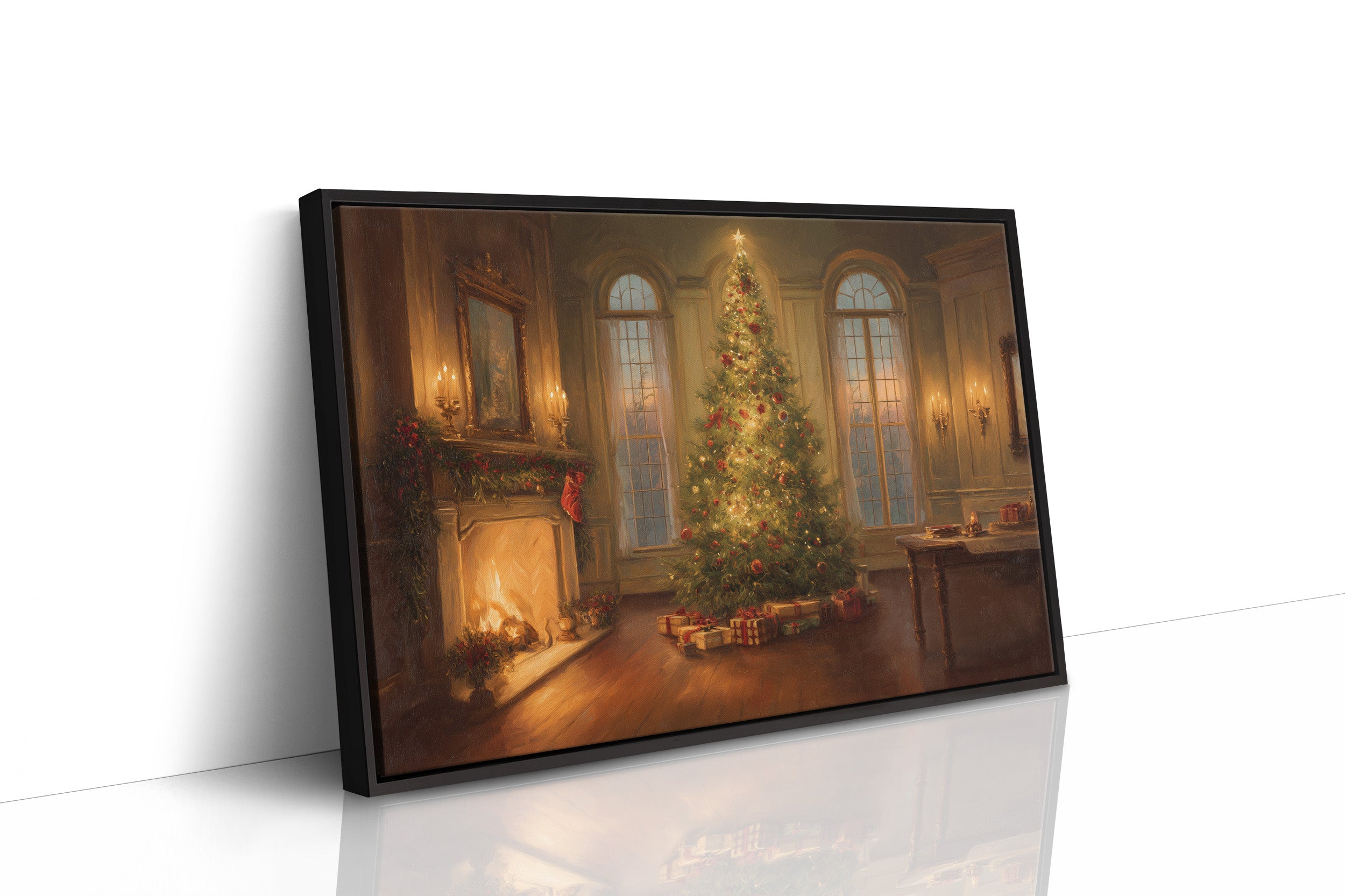 Candlelight Warms The Manor's Heart