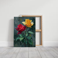 Two Roses, Two Different Fires