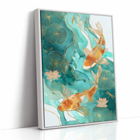Golden Koi Circle Lotus Pools