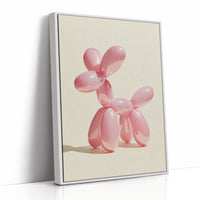 Balloon Pup, Etched in Pink