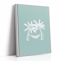Island Rest Between Gentle Palms