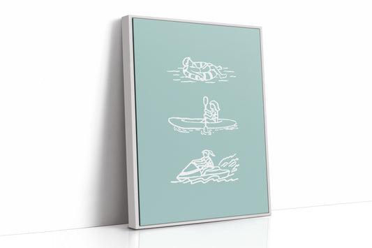 Lake Days Float Through Memory