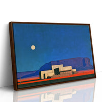 Moonrise Over The Pueblo