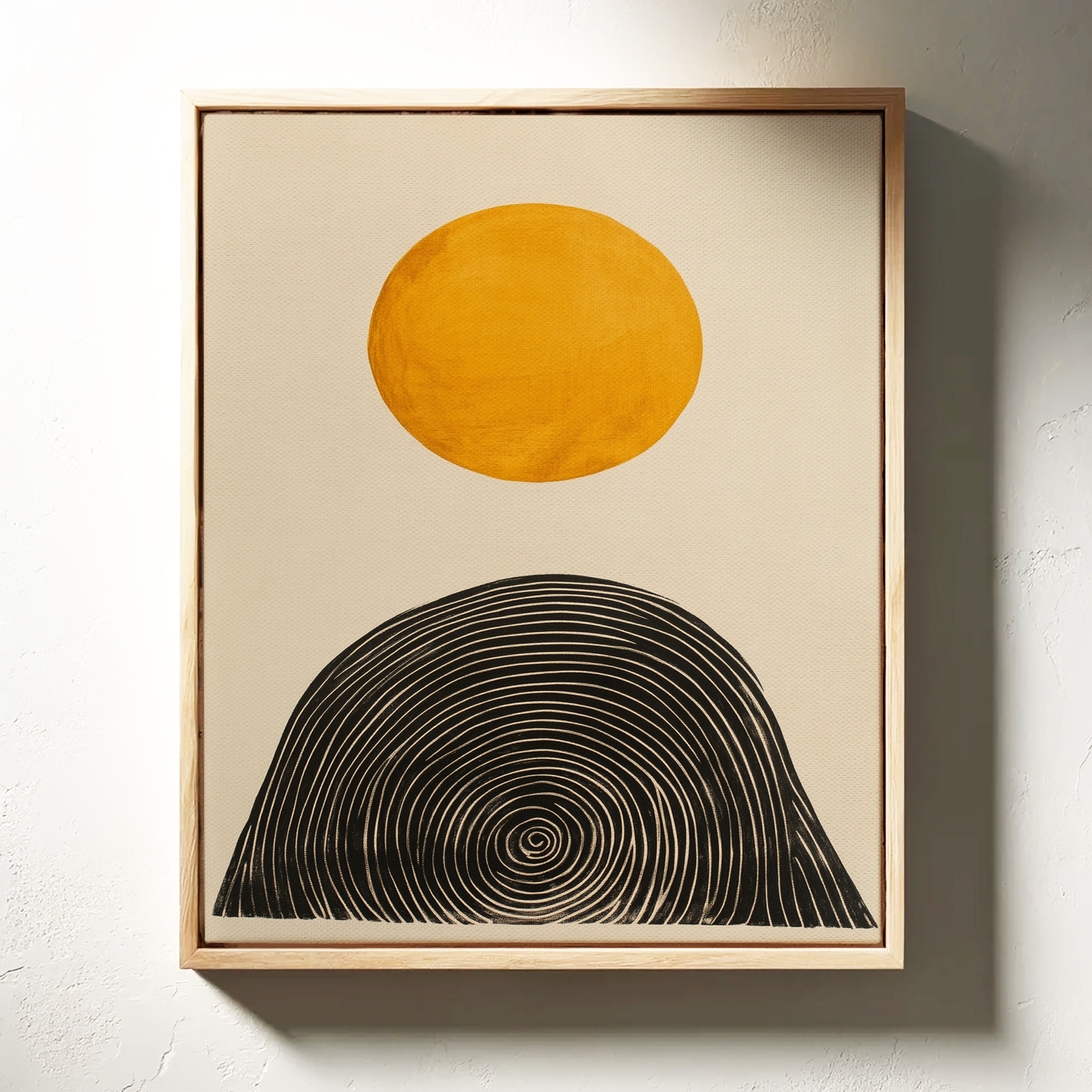 Solar Balance in Black and Gold
