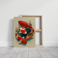 Four Koi, One Unhurried Circle