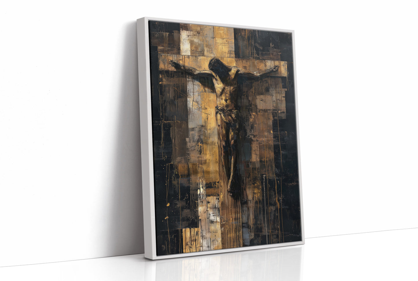 Faith Rendered In Golden Darkness