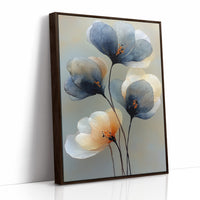 Indigo Petals Dance At Dawn