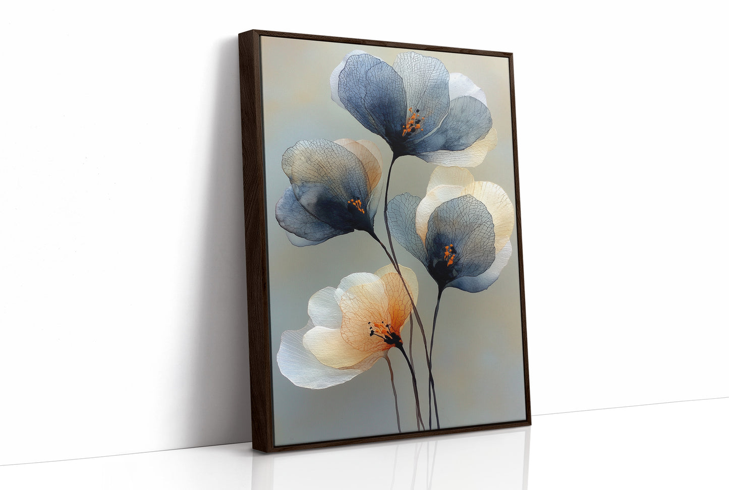 Indigo Petals Dance At Dawn