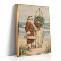 Santa's Coastal Christmas, Oils