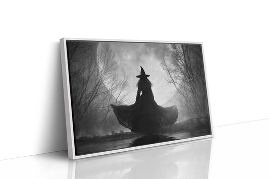 Ancient Spell Under Foggy Branches