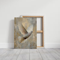 Celestial Messenger in Golden Light