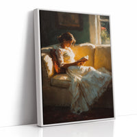 Golden Hour Between Book Pages
