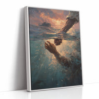 Hands Reaching Across Troubled Waters