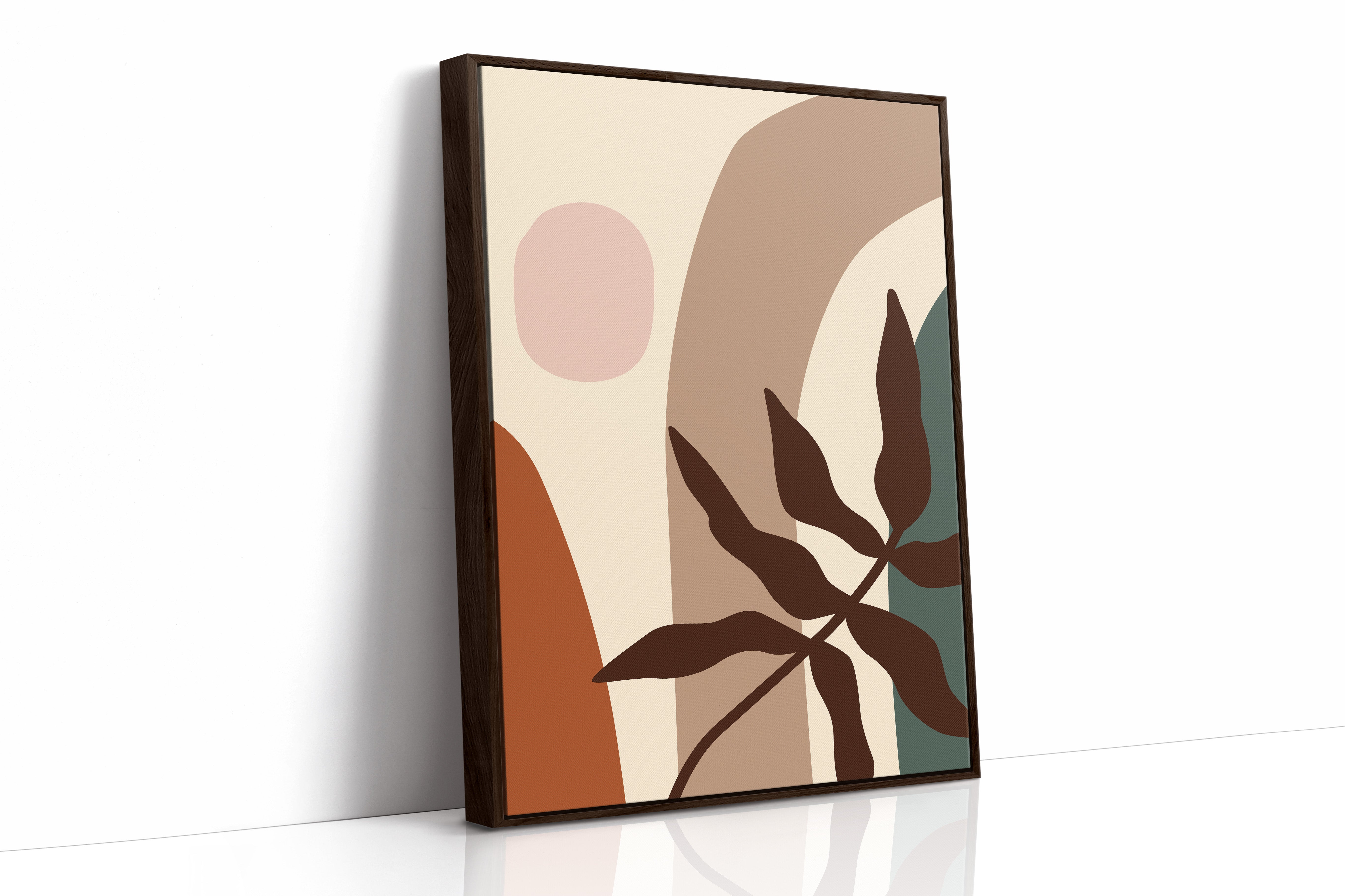 Beneath A Soft Color Canvas