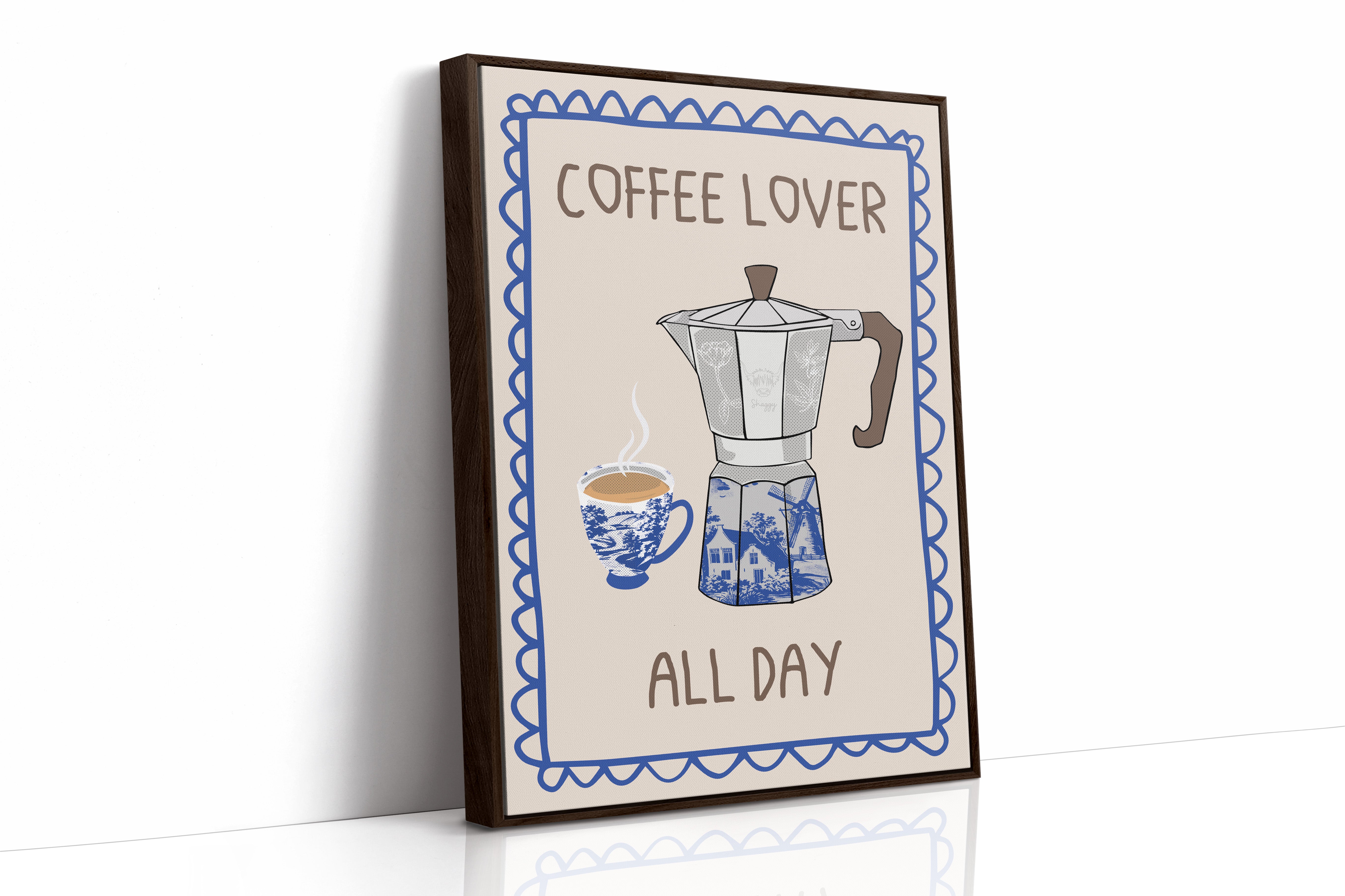 Morning Rituals in Blue