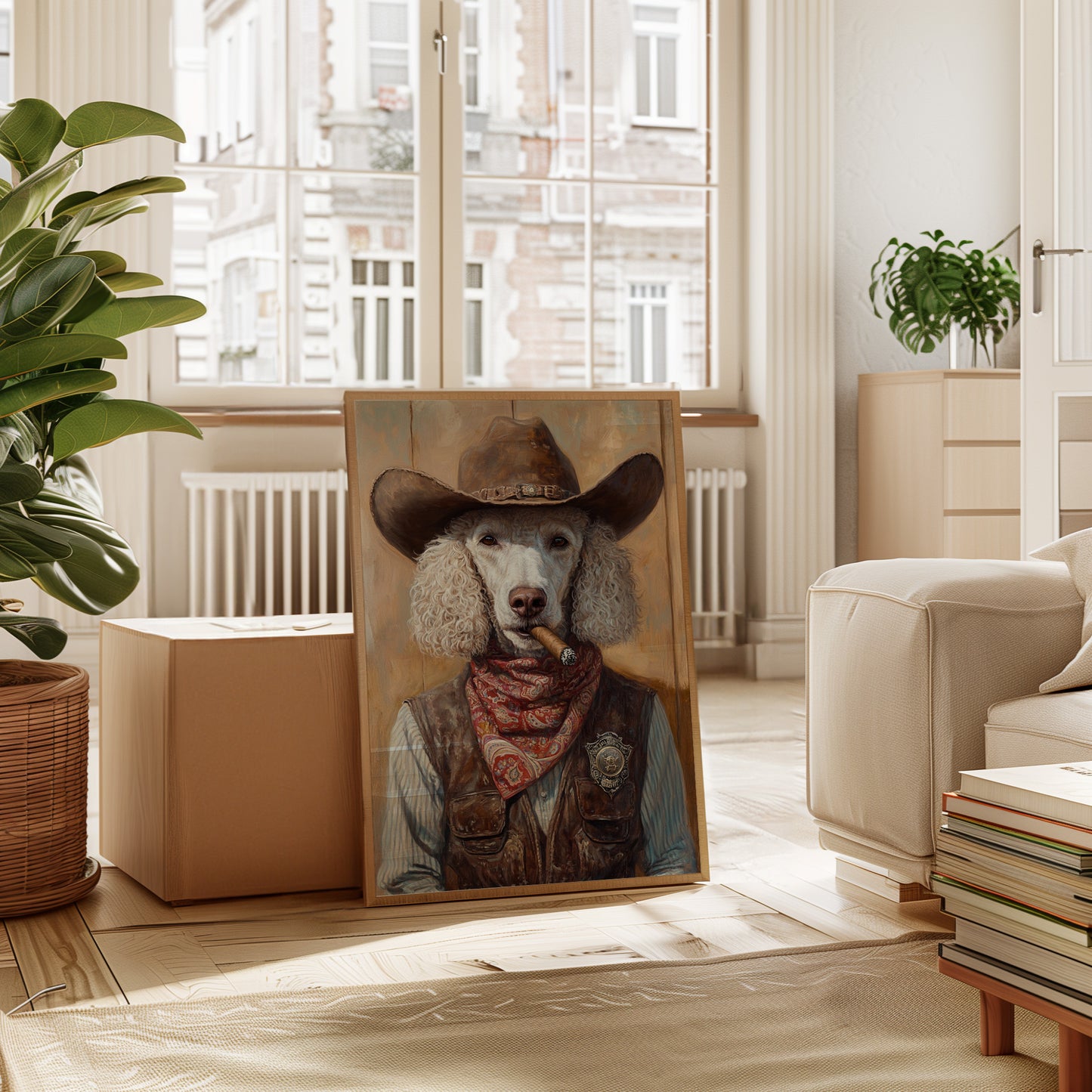 High Noon Poodle Sheriff