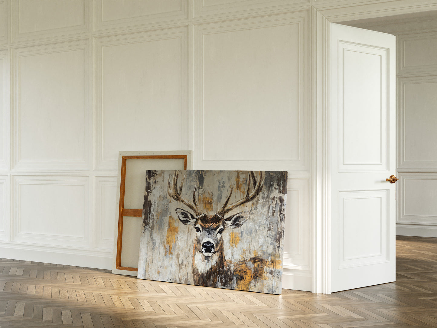 Noble Stag In Golden Light