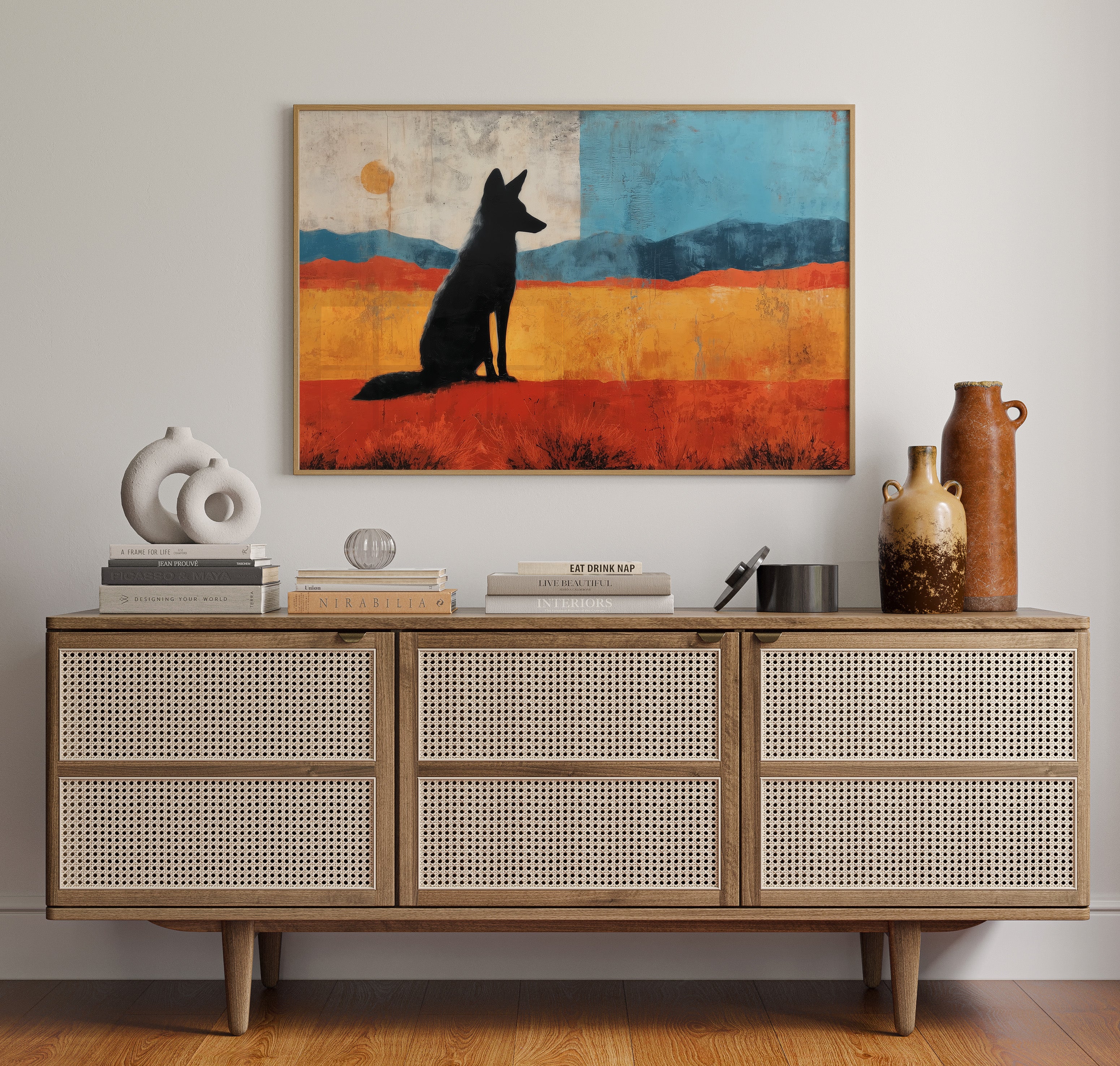 Prairie Wolf Watches Morning Rise