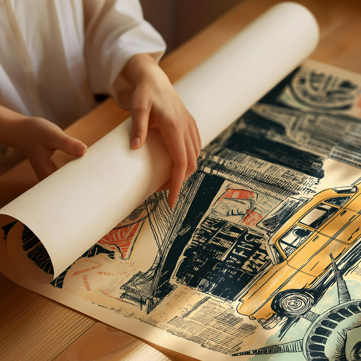 New York City: Screen Print Collage
