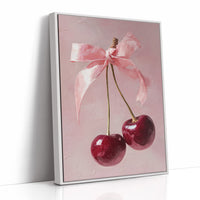 Cherries, Bow-Tied and Blushing