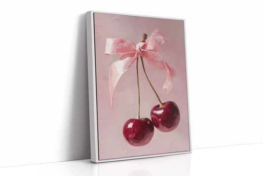 Cherries, Bow-Tied and Blushing
