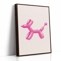 A Playful Moment in Pink