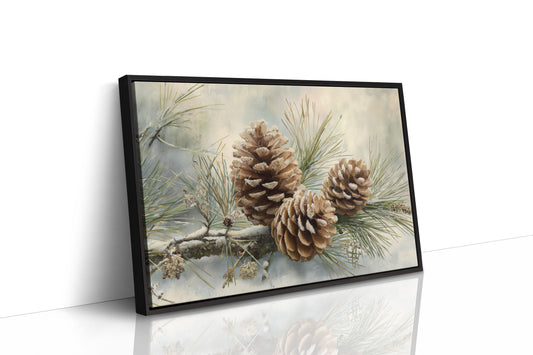 Winter Pinecones Share Gentle Stories