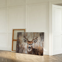 Noble Buck In Winter Light