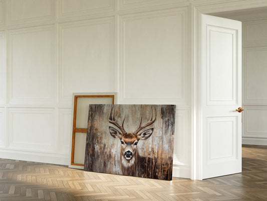 Noble Buck In Winter Light