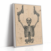 Hands Up: Engraved Skeleton Outlaw