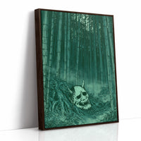 Oni Skull in the Bamboo Grove