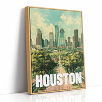 Houston, Riso Print