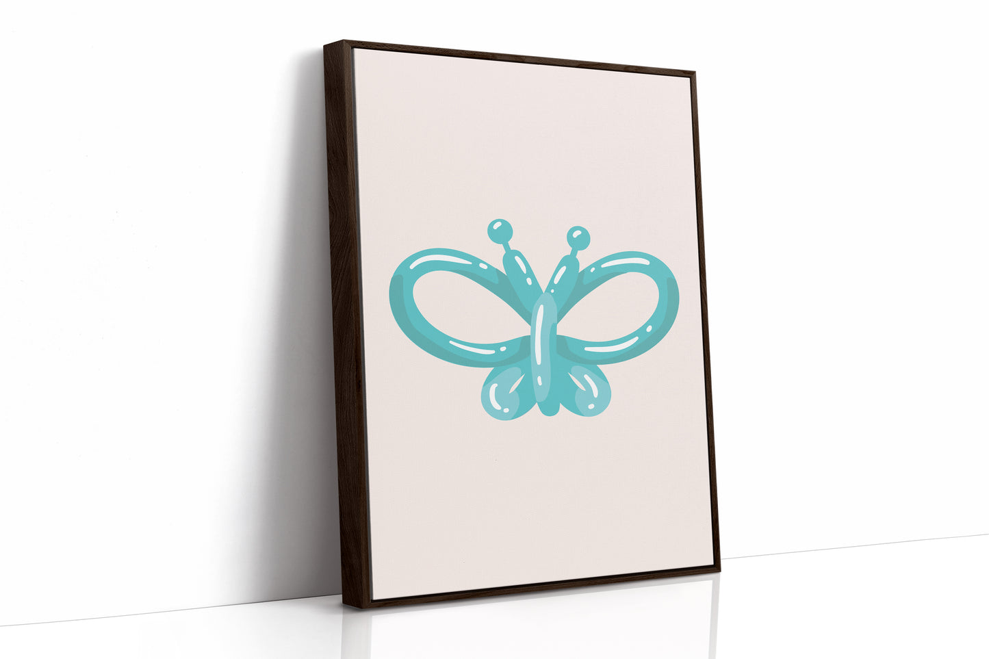 Turquoise Wings Paint Morning Fresh