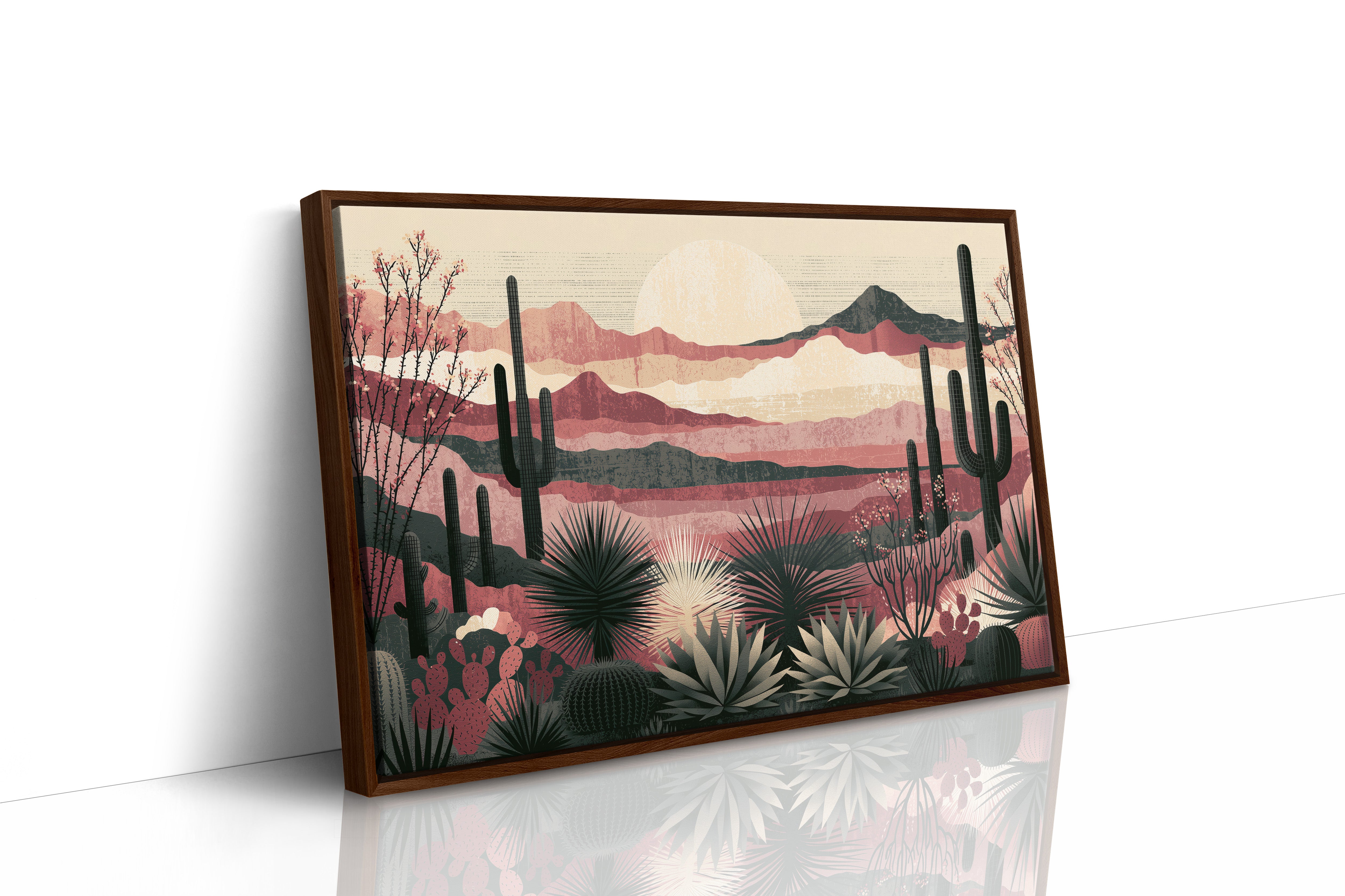 Rose Dusk Desert Bloom