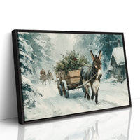 The Christmas Tree Cart