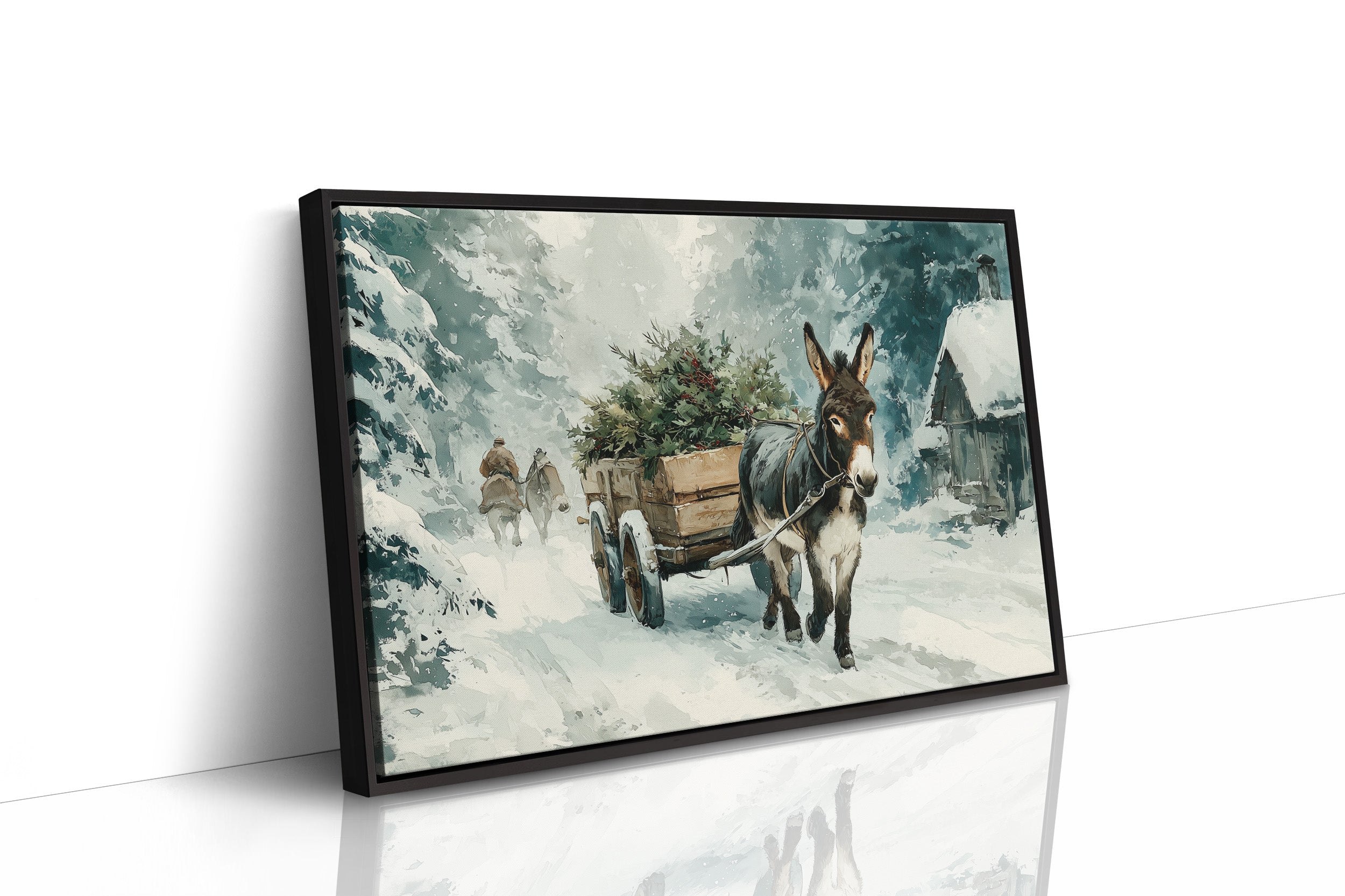 The Christmas Tree Cart