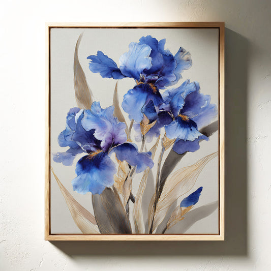 Beneath The Blue Petal Canopy