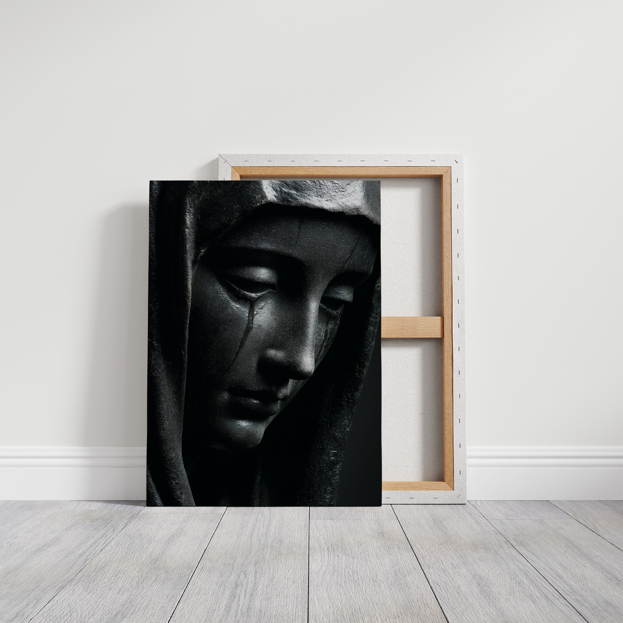 Obsidian Tears Carve Silent Prayers