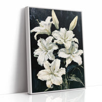 Lilies Against the Dark