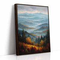 Autumn Peaks Paint The Morning Blue