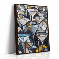 Martinis Dance In Cubist Night